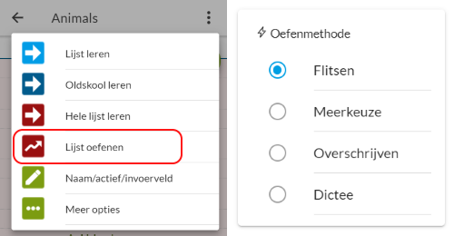 Woordjes oefenen vs woordje overhoren