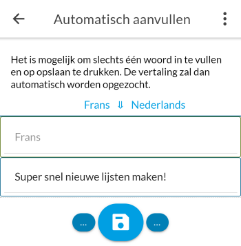 Vertalingen automatisch invullen