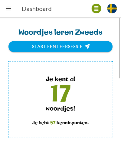 Woordenlijsten zweeds op Wozzol