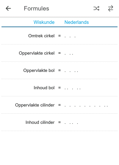 Woordenlijsten wiskunde op Wozzol